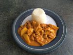 Massamancurry mit Reis